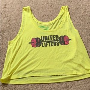 United Lifters Robyn hungry donut crop top